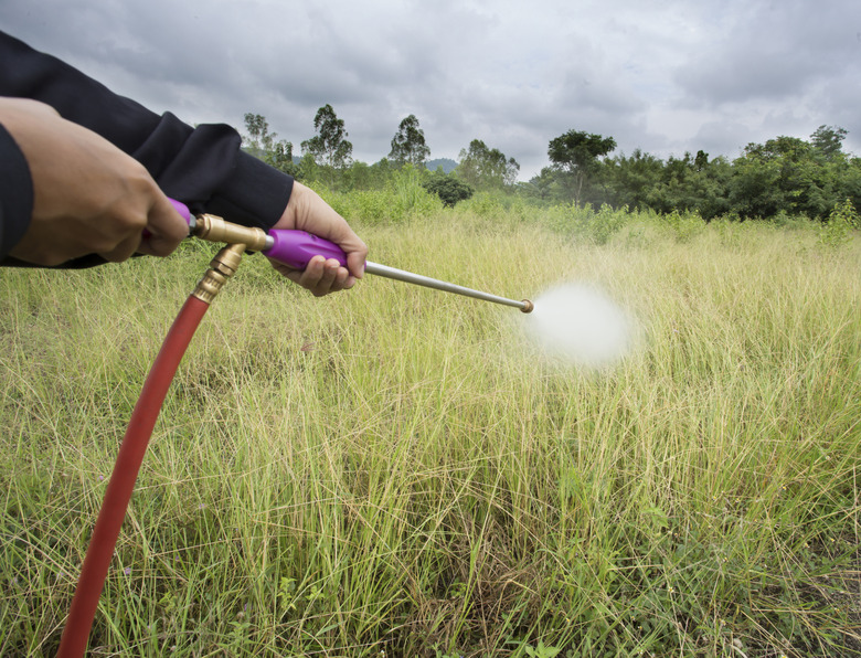 Spray weeding